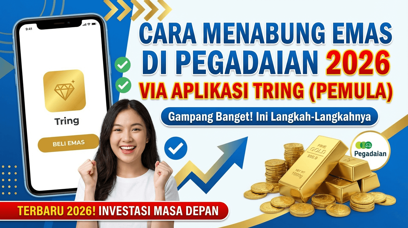 Cara Menabung Emas di Pegadaian