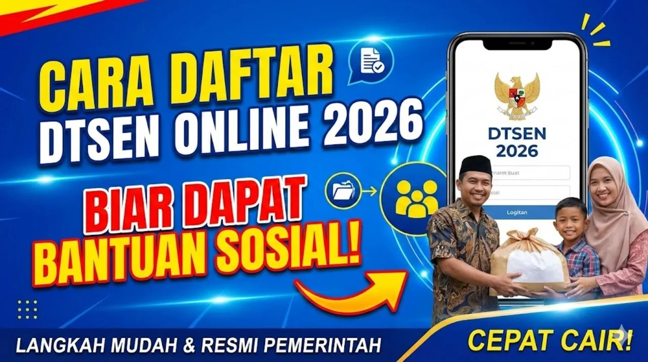 Daftar DTSEN Online