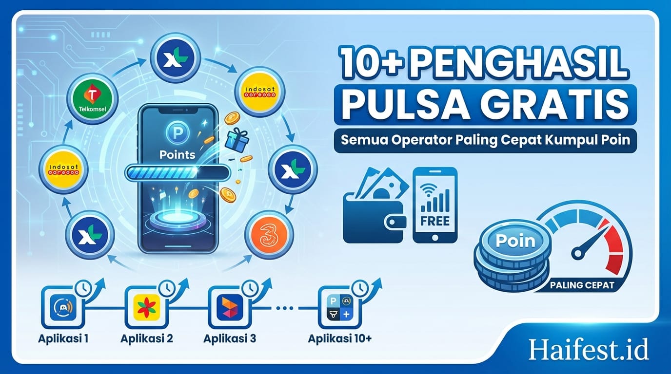 10+ Aplikasi Penghasil Pulsa Gratis Semua Operator Paling Cepat Kumpul Poin