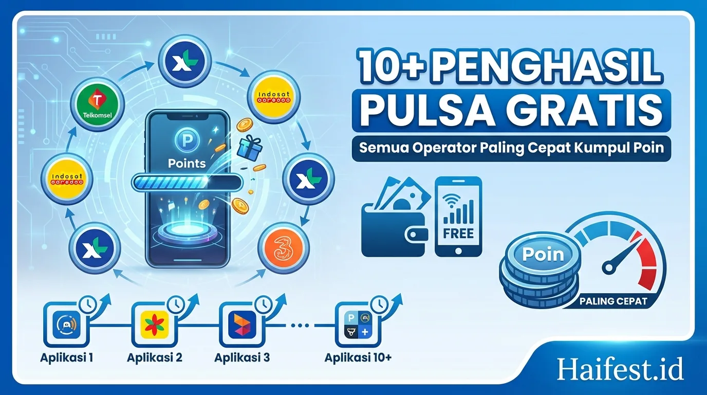 10+ Aplikasi Penghasil Pulsa Gratis Semua Operator Paling Cepat Kumpul Poin