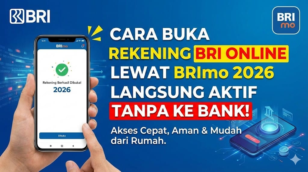 Cara Buka Rekening BRI Online