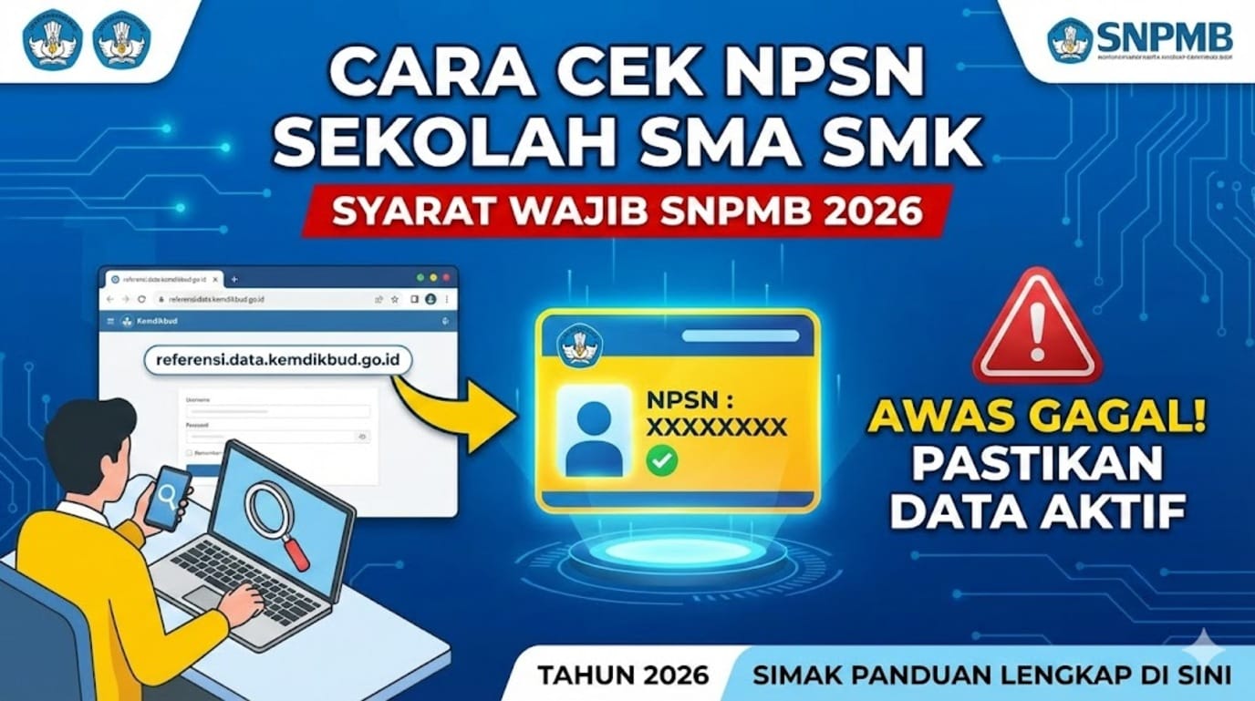 Cara Cek NPSN Sekolah