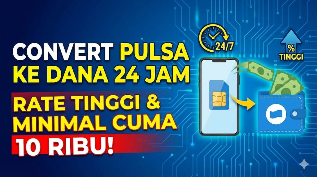 Cara Convert Pulsa ke DANA