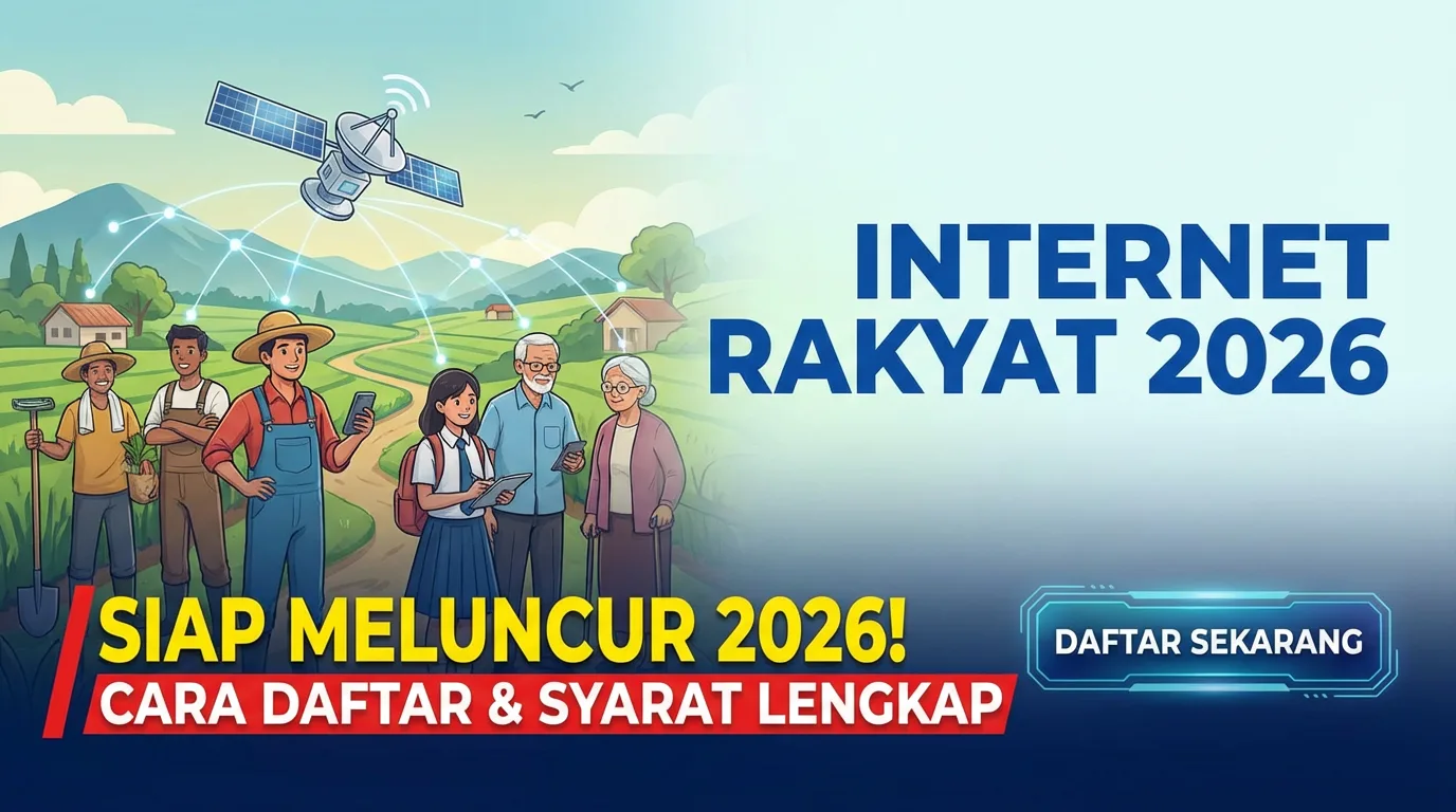 Cara Daftar Internet Rakyat