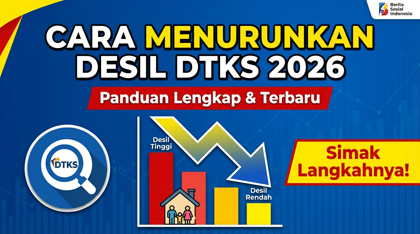 Cara Menurunkan Desil DTKS