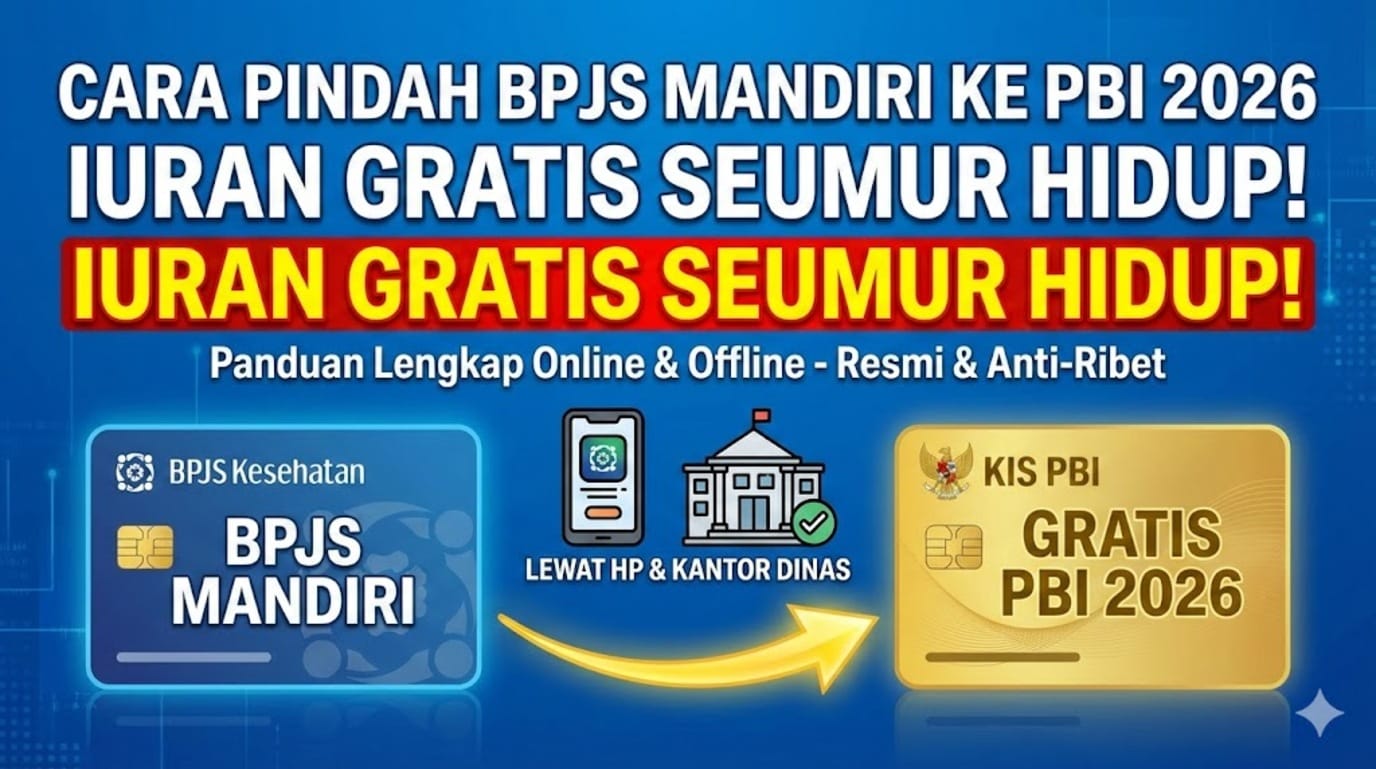 Cara Pindah BPJS Mandiri ke PBI