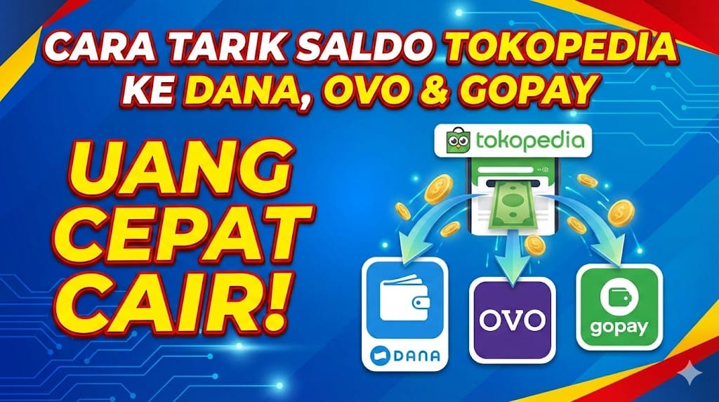 Cara Tarik Saldo Tokopedia