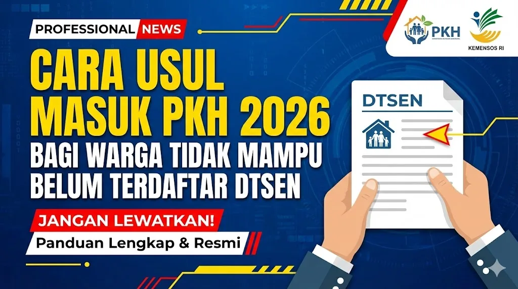 Cara Usul Masuk PKH 2026
