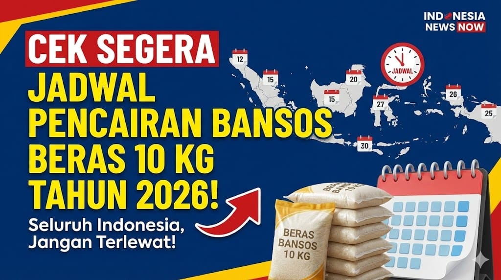 Jadwal Pencairan Bansos Beras