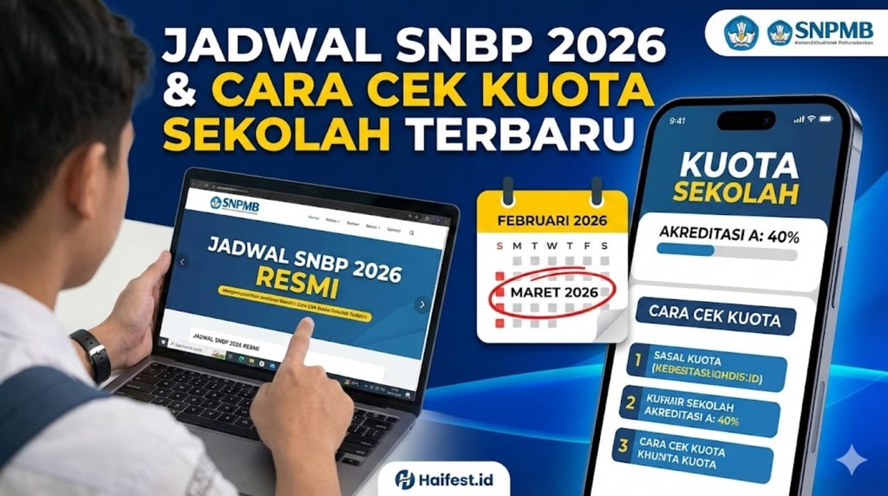 Jadwal SNBP 2026