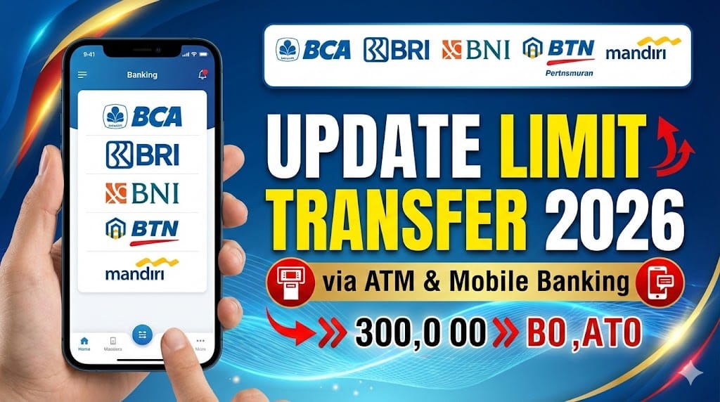 Limit Transfer Bank BCA BRI BNI