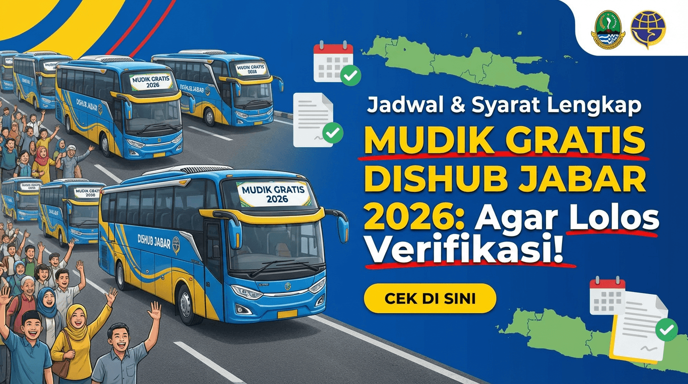 Mudik Gratis Dishub Jabar