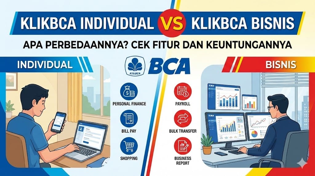 Perbedaan KlikBCA Individual Bisnis