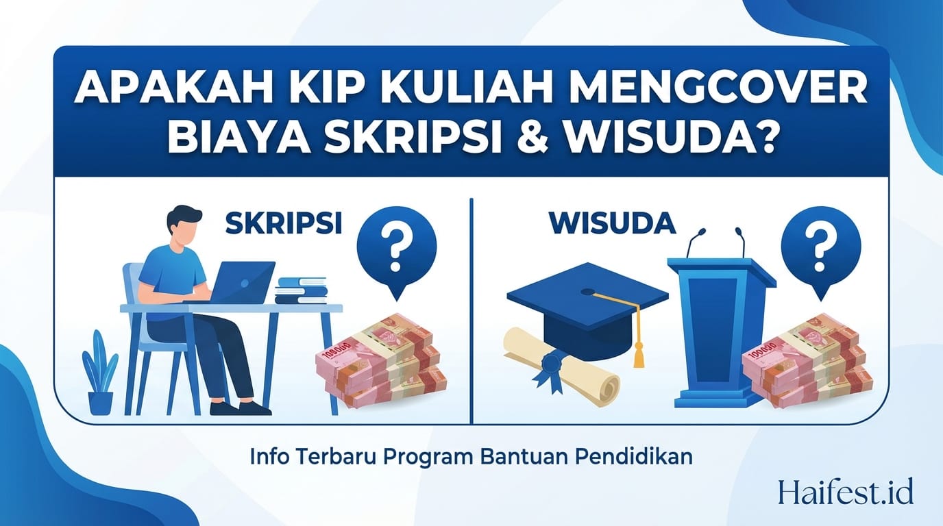 Apakah KIP Kuliah Mengcover Biaya Skripsi dan Wisuda Mahasiswa?