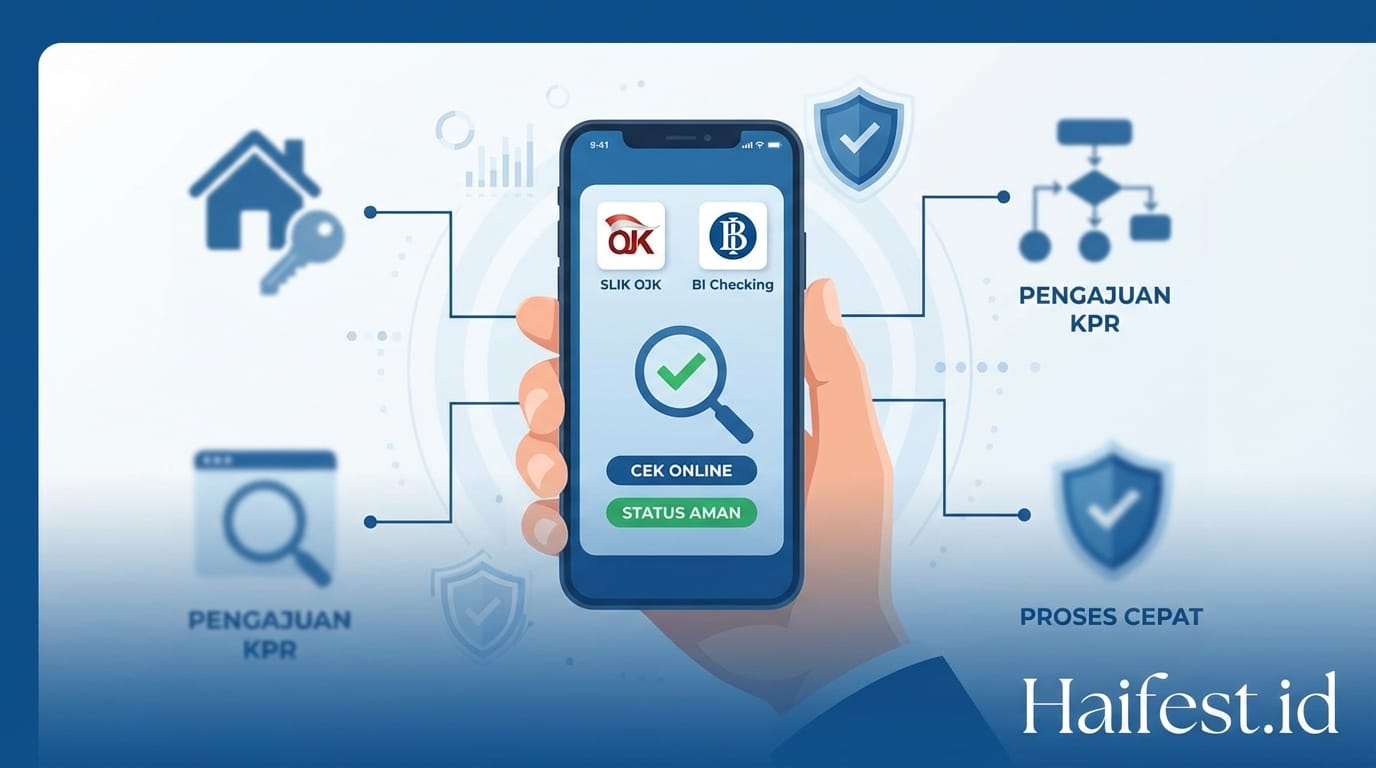 Cara Cek BI Checking SLIK OJK Online Lewat HP Sebelum Mengajukan KPR