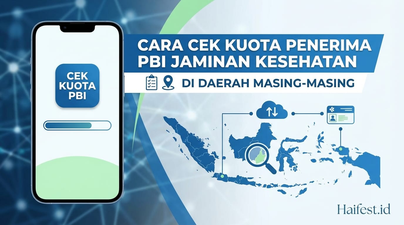 Cara Cek Kuota Penerima PBI Jaminan Kesehatan di Daerah Masing-masing