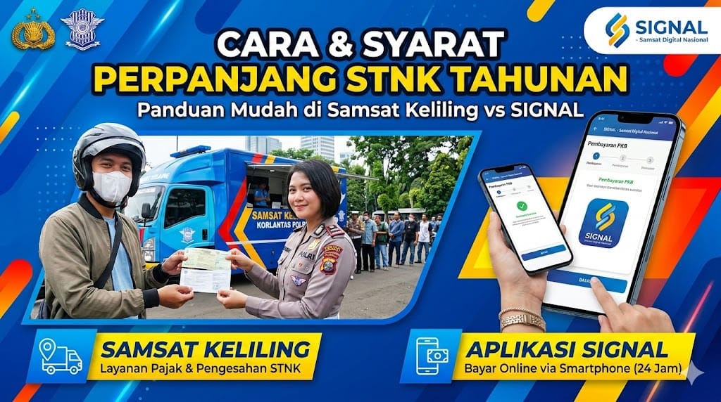 Perpanjang STNK Tahunan
