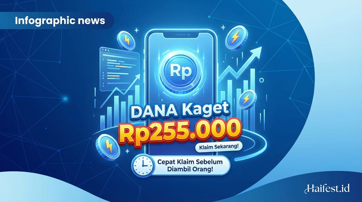 Buka Link DANA Kaget Rp255.000 Sekarang, Cepat Klaim Sebelum Diambil Orang!