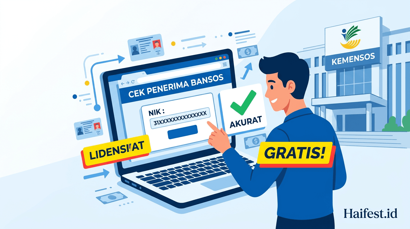 Cara Cek Penerima Bansos Lewat Website Kemensos Dijamin Gratis dan Akurat
