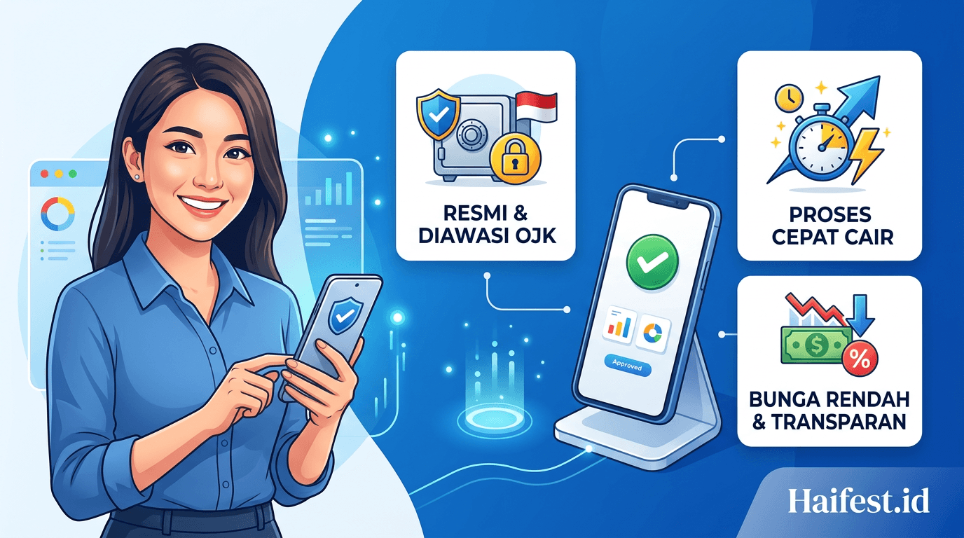 Ciri Aplikasi Pinjol Legal OJK yang Aman Cepat Cair dan Bunga Rendah