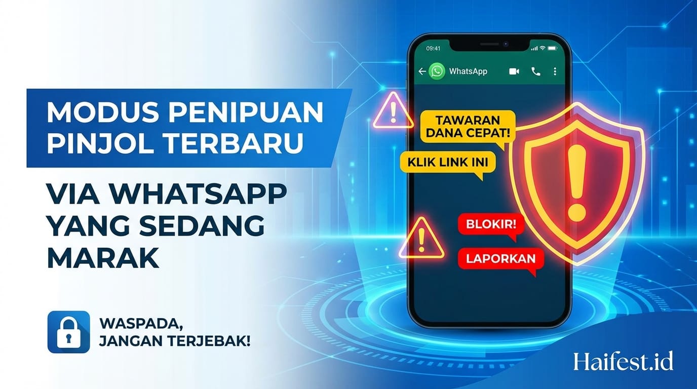 Ciri-Ciri Modus Penipuan Pinjol Terbaru via WhatsApp yang Sedang Marak