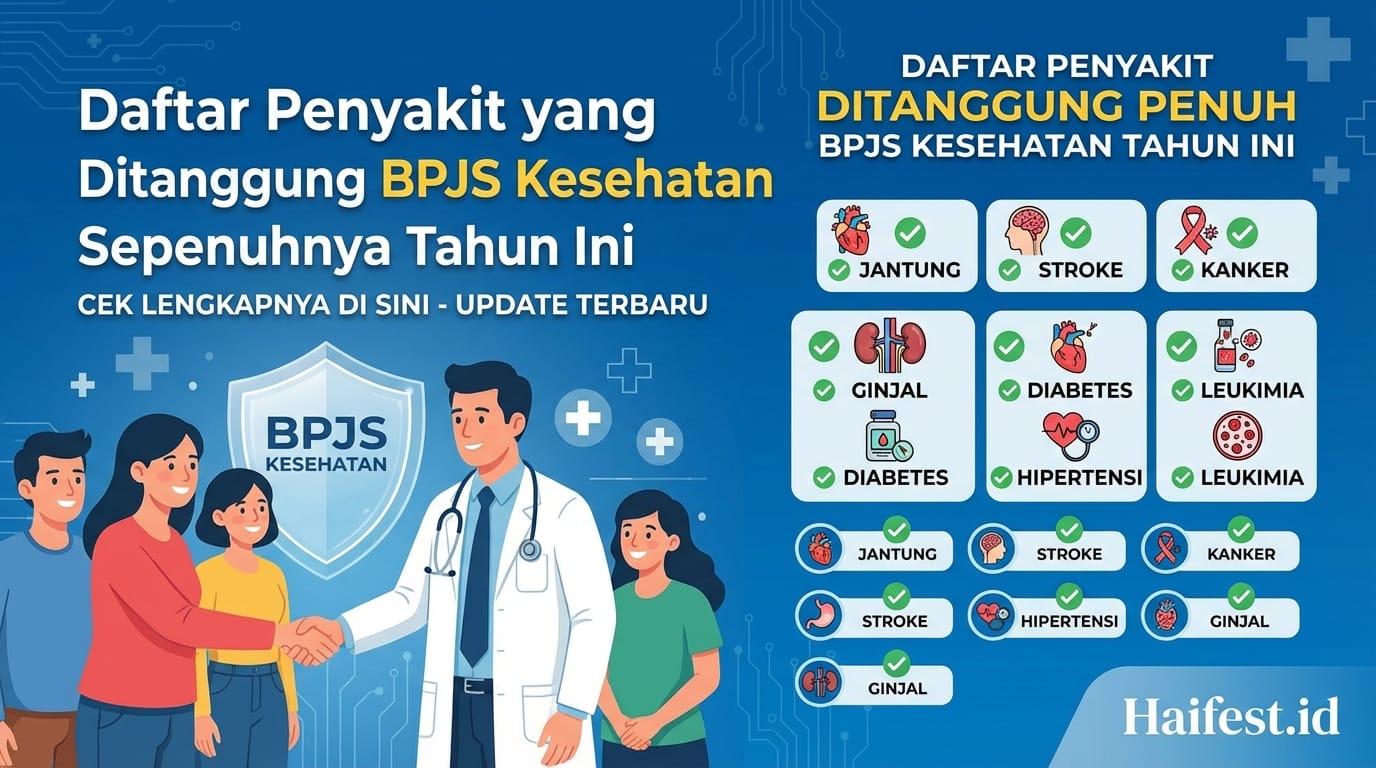 Daftar Penyakit yang Ditanggung BPJS Kesehatan Sepenuhnya Tahun Ini
