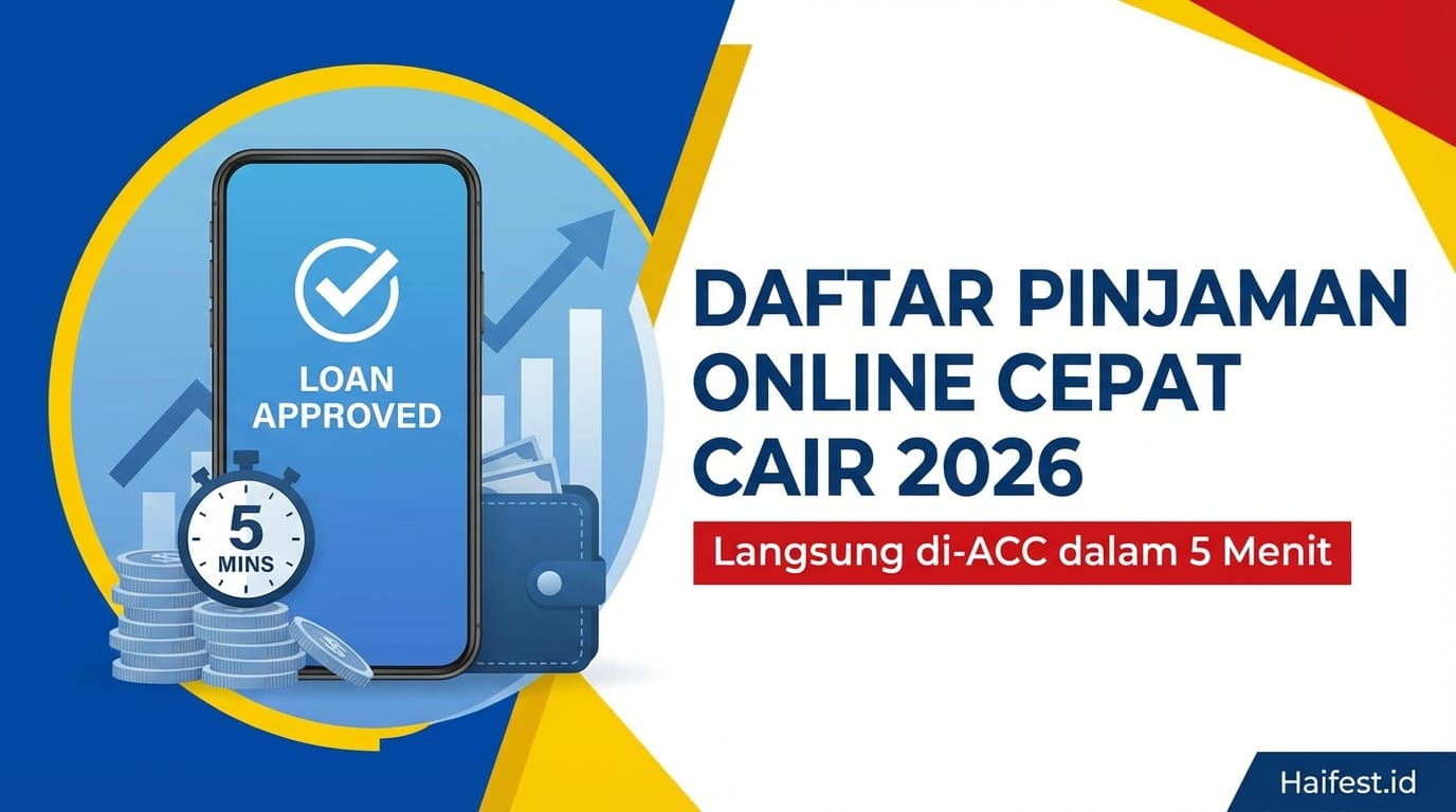 Daftar Pinjaman Online Langsung di-ACC dalam 5 Menit 2026