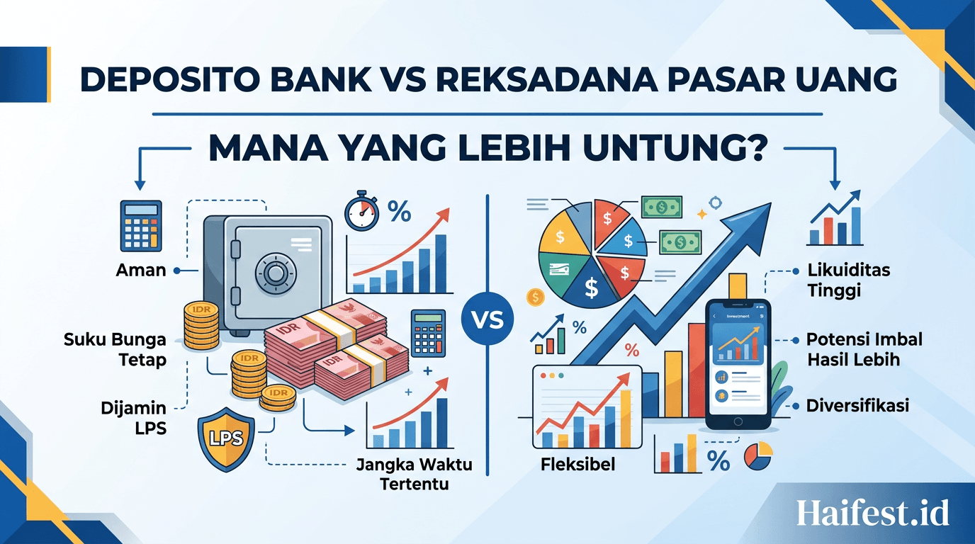 Deposito Bank dan Reksadana Pasar Uang Mana yang Lebih Untung?