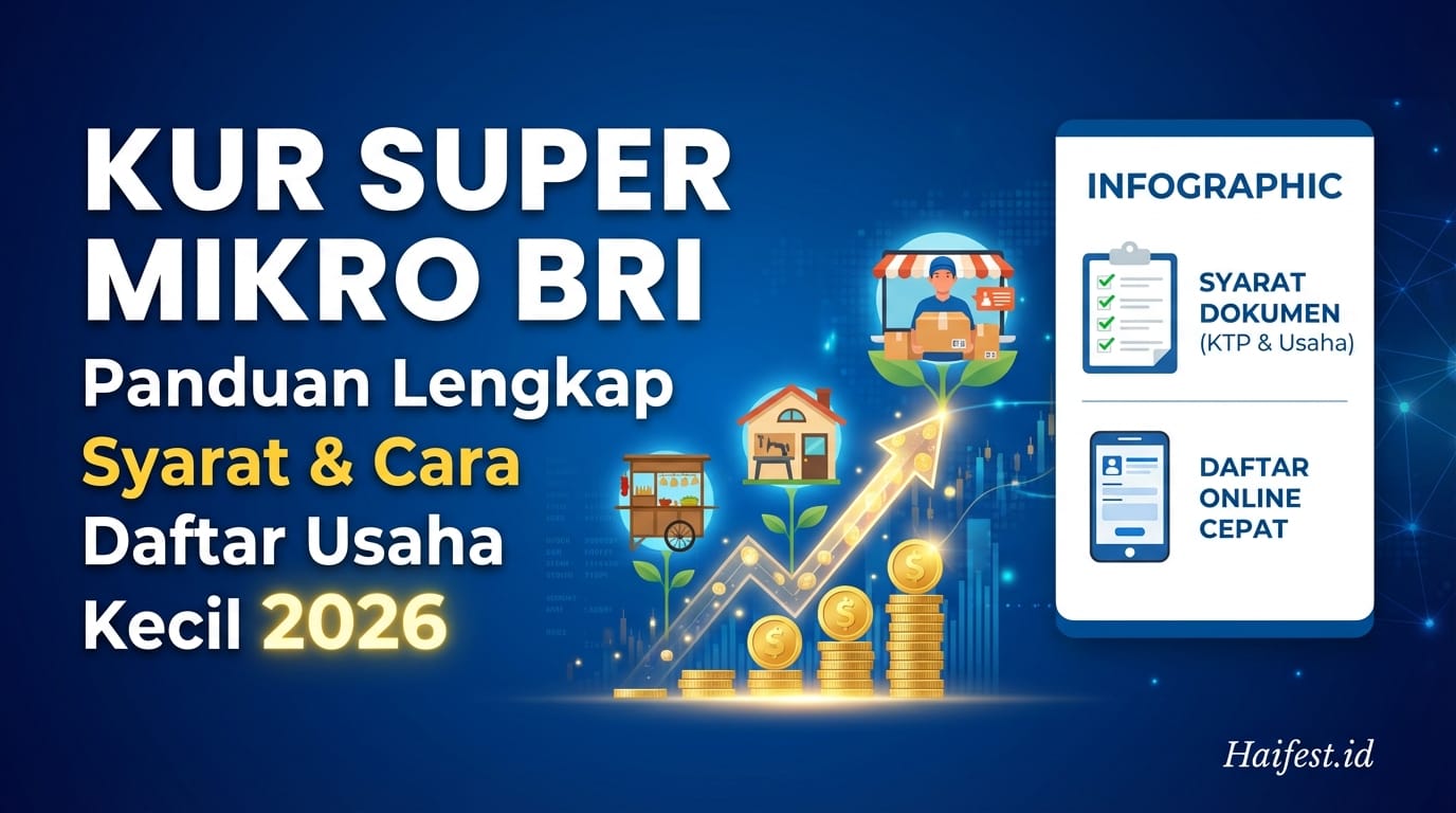 KUR Super Mikro BRI Syarat dan Cara Daftar untuk Usaha Kecil 2026