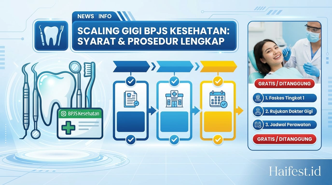 Layanan Scaling Gigi Pakai BPJS Kesehatan: Syarat dan Prosedur Lengkap