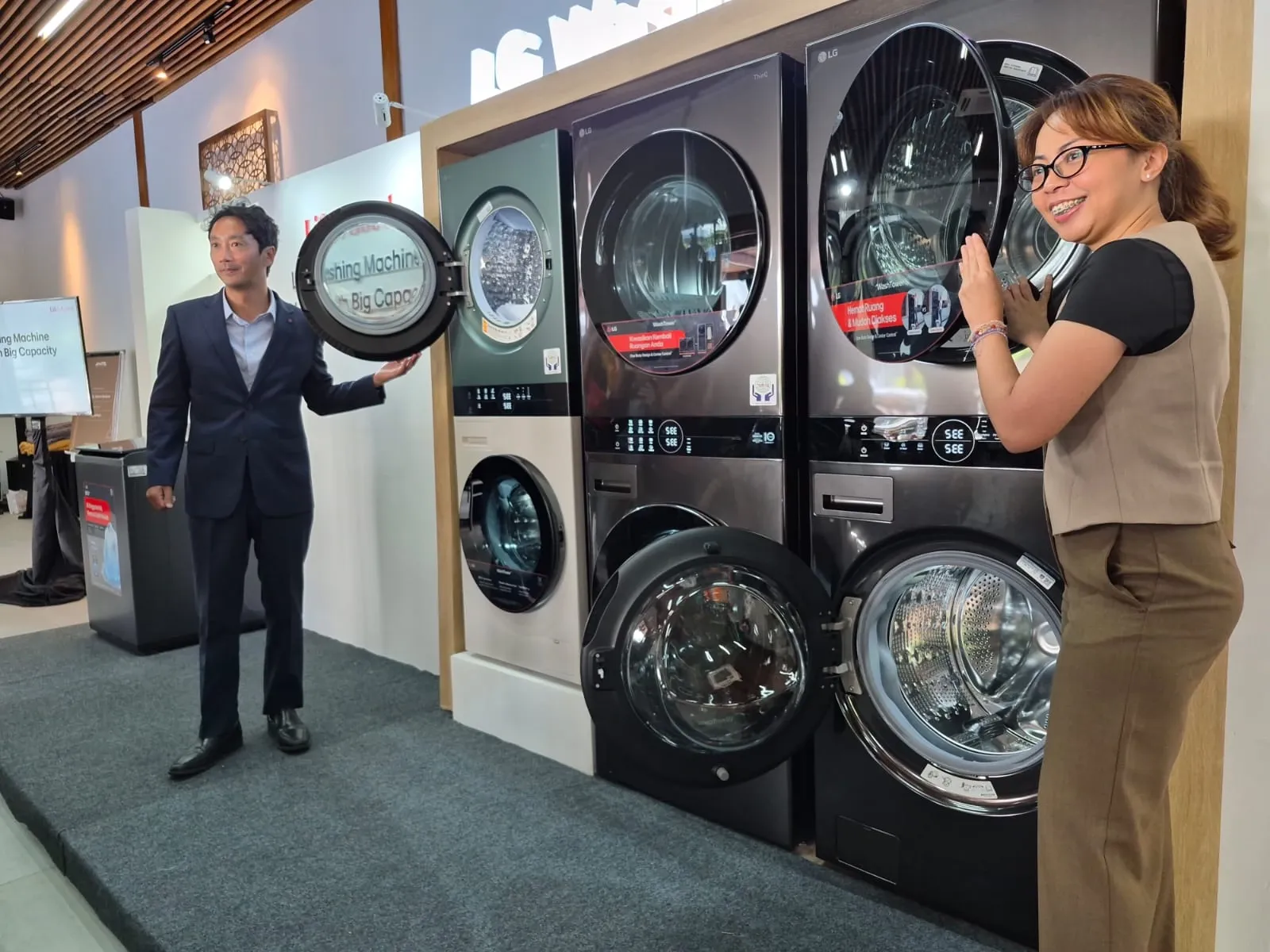 Mesin Cuci AI: LG Hadirkan Kemudahan Mencuci Jumbo!