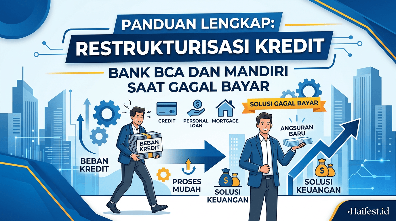 Panduan Lengkap Restrukturisasi Kredit Bank BCA dan Mandiri Saat Gagal Bayar