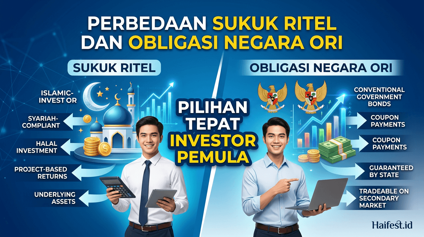 Perbedaan Sukuk Ritel dan Obligasi Negara ORI Pilihan Tepat Investor Pemula