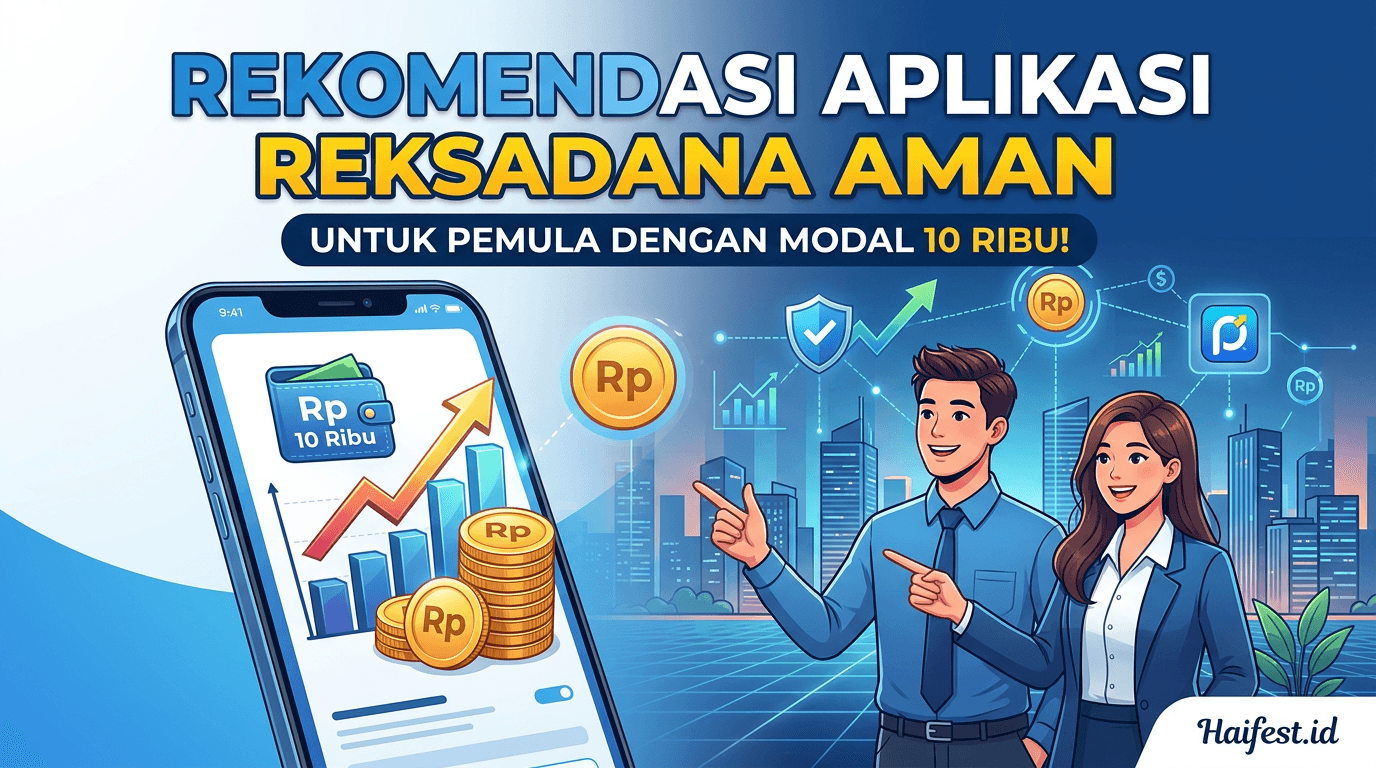 Rekomendasi Aplikasi Reksadana Aman untuk Pemula dengan Modal 10 Ribu!