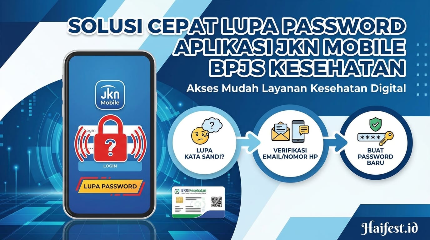 Solusi Cepat Lupa Password Aplikasi JKN Mobile BPJS Kesehatan