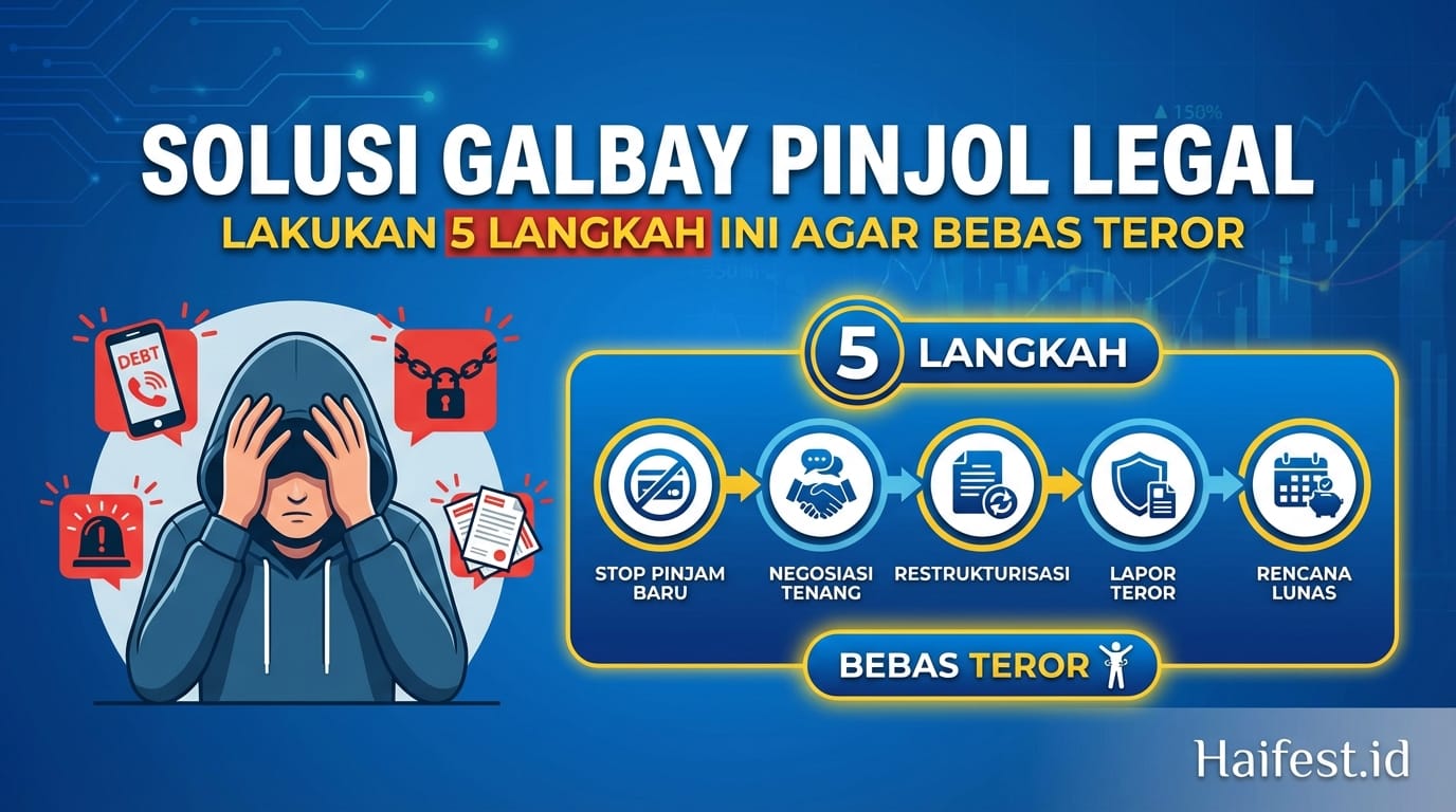 Solusi Galbay Pinjol Legal: Lakukan 5 Langkah Ini Agar Bebas Teror